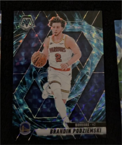 2024-25 Panini Mosaic #2 Brandin Podziemski — front
