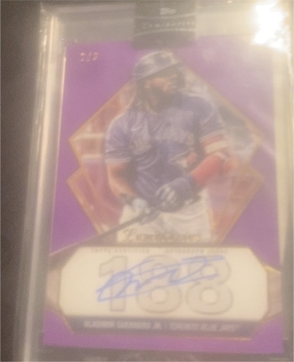 2022 Topps Luminaries #HK-VG Vladimir Guerrero Jr. — front