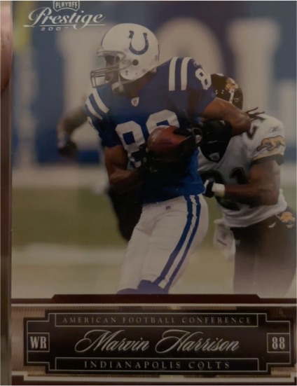 2007 Playoff Prestige #65 Marvin Harrison — front