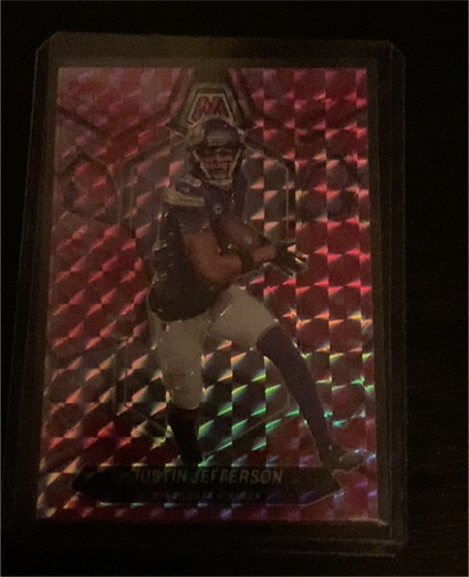 2024 Panini Mosaic #143 Justin Jefferson — front
