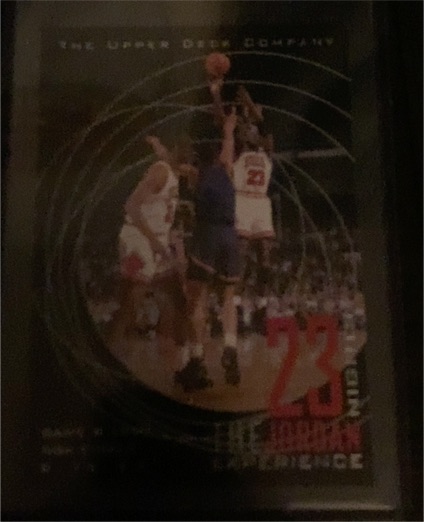 1996 Upper Deck 23 Nights: The Jordan Experience 3x5 #2 Michael Jordan — front