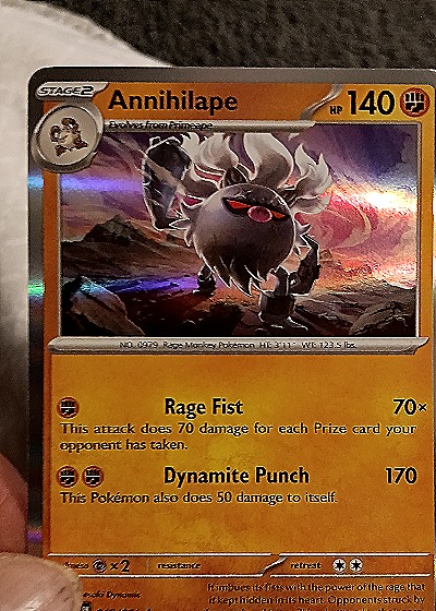 2024 Pokémon #047 Annihilape — front
