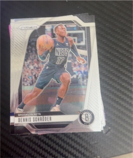2024-25 Panini Prizm #218 Dennis Schroder — front