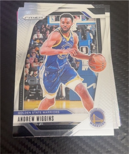 2024-25 Panini Prizm #19 Andrew Wiggins — front