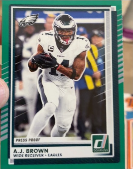 2025 Donruss #22 A.J. Brown — front