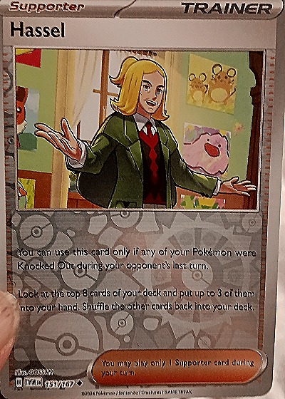 2022 Pokémon TCG SV06 #151 Hassel — front
