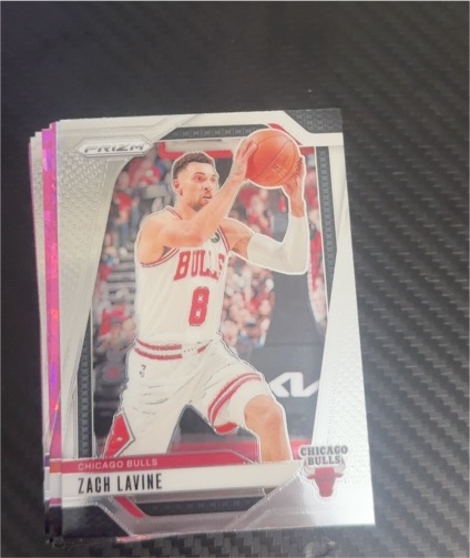 2024-25 Panini Prizm #192 Zach LaVine — front
