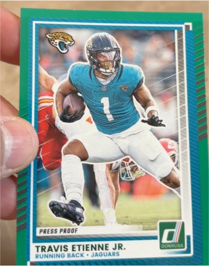 2025 Donruss #141 Travis Etienne Jr — front