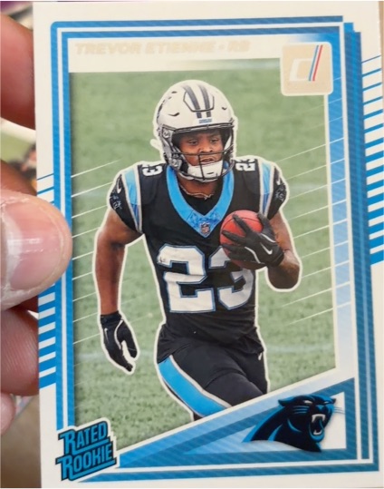 2025 Donruss #326 Trevor Etienne Rated Rookie — front