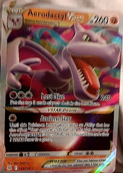 2022 Pokémon #93 Aerodactyl VSTAR — front