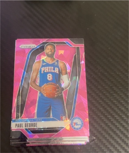 2024-25 Panini Prizm #50 Paul George — front