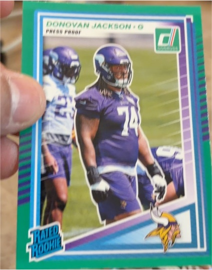 2025 Panini Donruss #381 Donovan Jackson — front