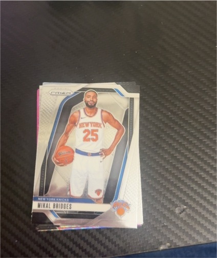 2024-25 Panini Prizm #15 Mikal Bridges — front