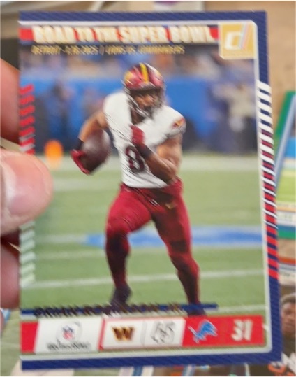 2025 Donruss Road to the Super Bowl #2 Brian Robinson Jr. — front