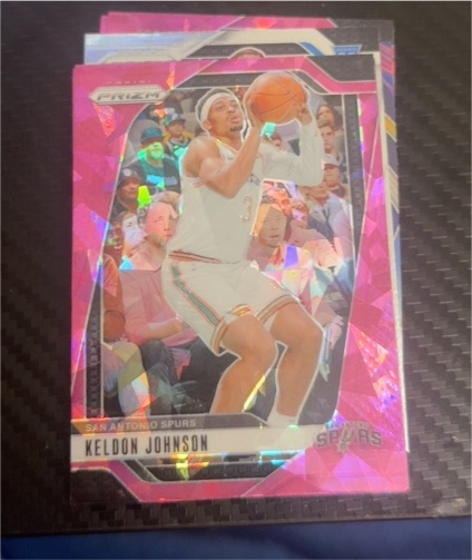 2024-25 Panini Prizm #24 Keldon Johnson — front