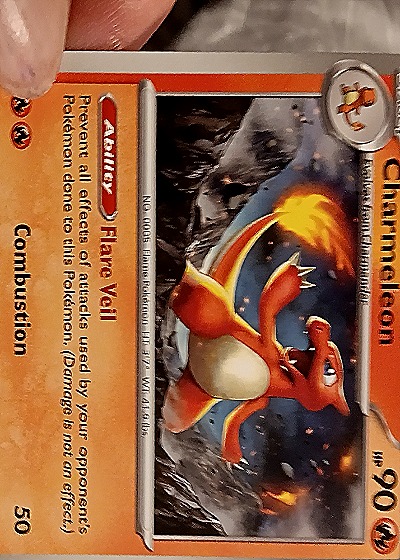 2024 Pokémon Scarlet & Violet Paldean Fates #008 Charmeleon — front