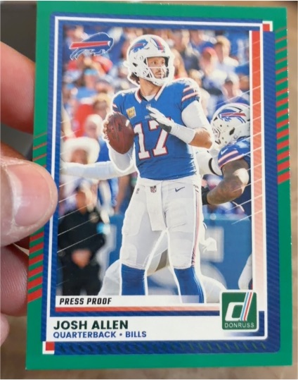 2025 Donruss #91 Josh Allen — front