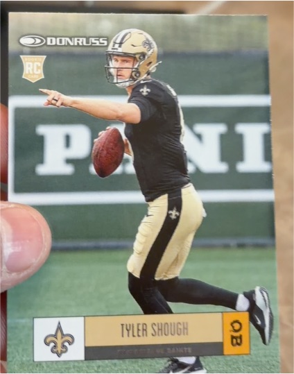 2025 Panini Donruss 1995 Retro SP #15 Tyler Shough — front