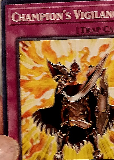 2020 Yu-Gi-Oh! SDBE-EN039 Champion's Vigilance — front