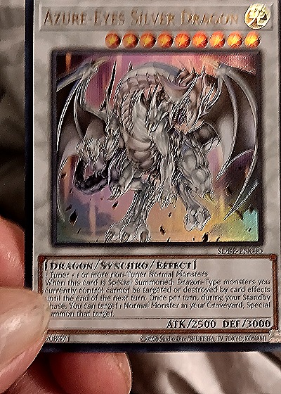 2020 Yu-Gi-Oh! SDBE-EN040 Azure-Eyes Silver Dragon — front