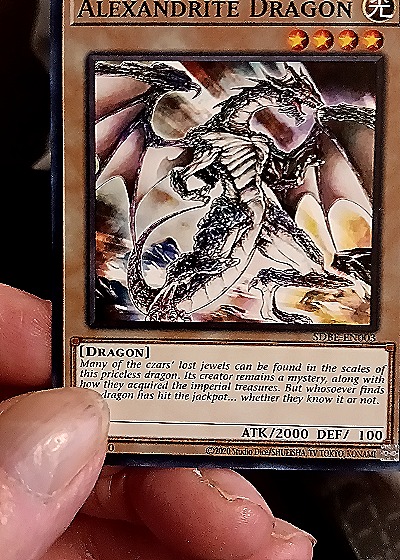 2020 Yu-Gi-Oh! SDBE-EN003 Alexandrite Dragon — front