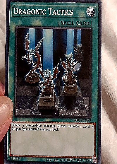 2020 Yu-Gi-Oh! SDBE-EN029 Dragonic Tactics — front