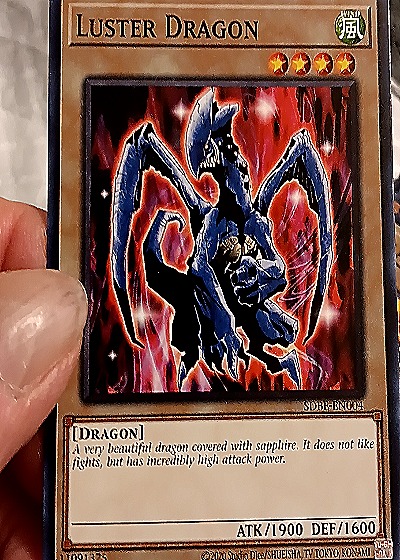 2020 Yu-Gi-Oh! SDBE-EN004 Luster Dragon — front