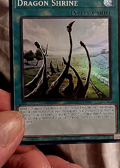 Yu-Gi-Oh! 2011 Structure Deck Saga of Blue Eyes #SDBE-EN019 Dragon Shrine — front