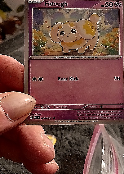 2023 Pokémon Scarlet & Violet #097 Fidough — front