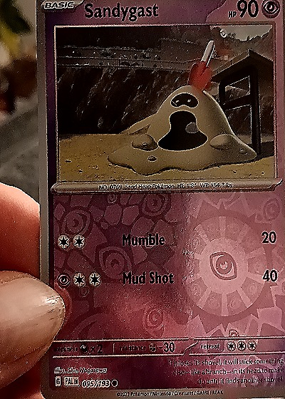 2023 Pokémon SV02: Paldea Evolved #095 Sandygast — front
