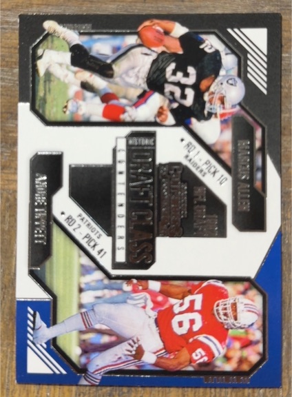 2024 Panini Contenders #6 Andre Tippett / Marcus Allen — front
