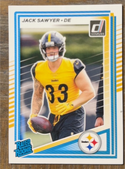 2025 Donruss #390 Jack Sawyer — front