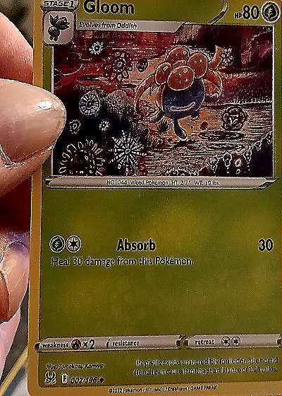 2022 Pokémon SWSH11: Lost Origin #002 Gloom — front