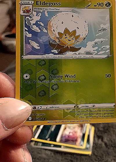 2021 Pokémon Fusion Strike #025 Eldegoss — front