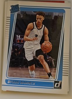 2022 Panini Chronicles Draft Picks Donruss Rated Rookies #7 Dyson Daniels — front