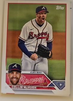 2023 Topps #378 Collin McHugh Atlanta Braves — front