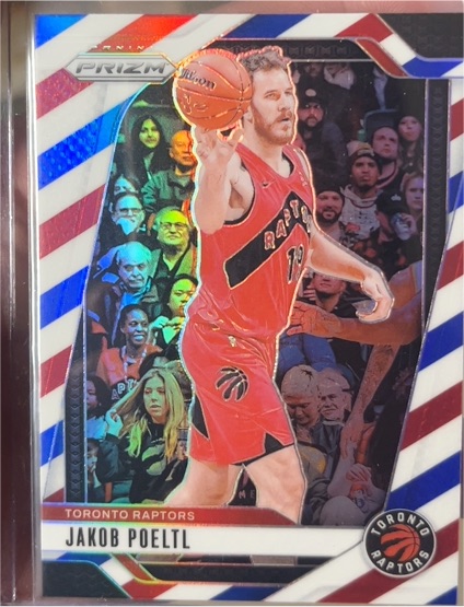 2024-25 Panini Prizm #198 Jakob Poeltl — front