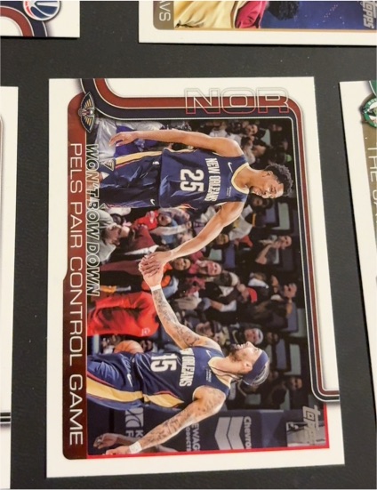 2025-26 Topps #299 Won't Bow Down: Pels Pair Control Game Trey Murphy III — front