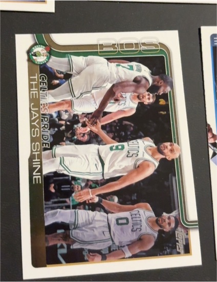 2025-26 Topps #272 Celtics Pride: The Jays Shine — front