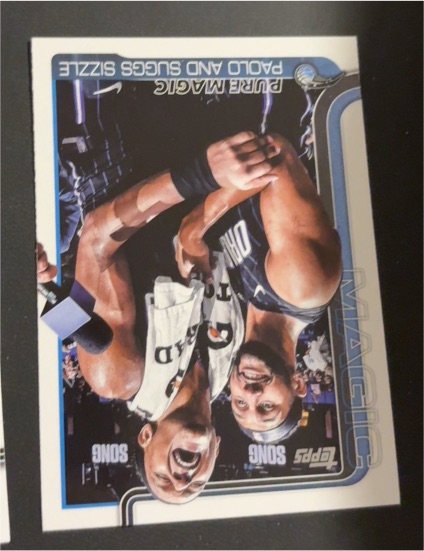 2025-26 Topps #271 Pure Magic Paolo and Suggs Sizzle — front