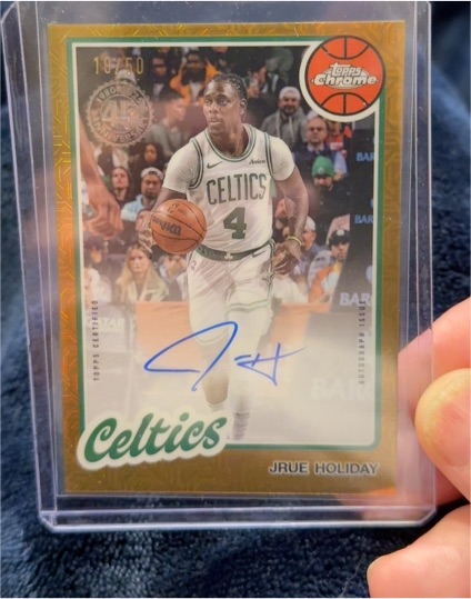 2025 Topps Chrome #4 Jrue Holiday — front
