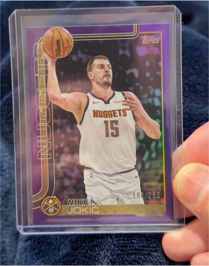 2025-26 Topps Basketball #101 Nikola Jokic — front