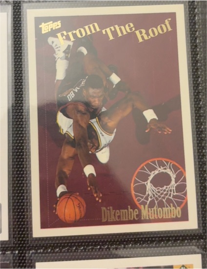 1994-95 Topps #340 Dikembe Mutombo — front