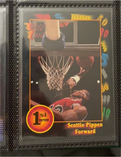 1991-92 Wild Card #83 Scottie Pippen — front