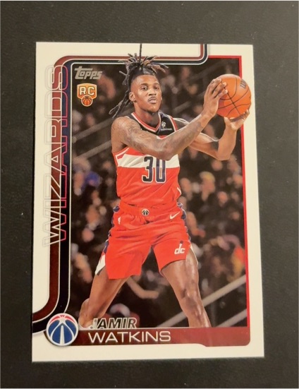 2025-26 Topps #244 Jamir Watkins — front