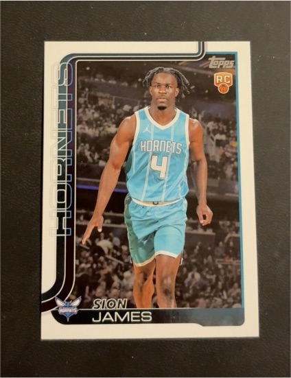 2025-26 Topps #233 Sion James — front