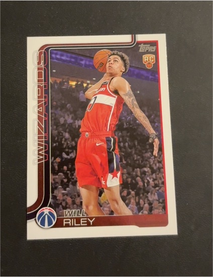 2025-26 Topps #221 Will Riley — front