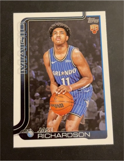 2025-26 Topps #225 Jase Richardson — front