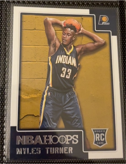 2015-16 Panini NBA Hoops #272 Myles Turner — front