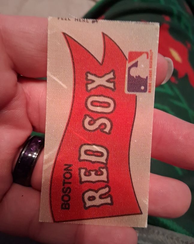 Boston Red Sox MLB Patch Logo Sticker — front